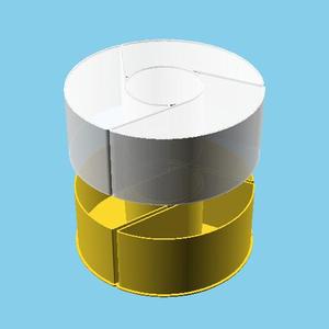 Chrome Logo, nestable box (v1)