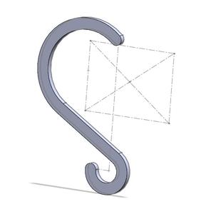 Christmas stocking hook