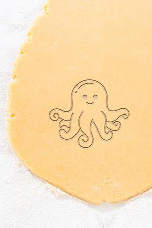 Baby Octopus Cookie Cutter, Biscuit Cutter