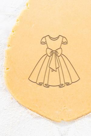 Dress Cookie Cutter, Biscuit Cutter