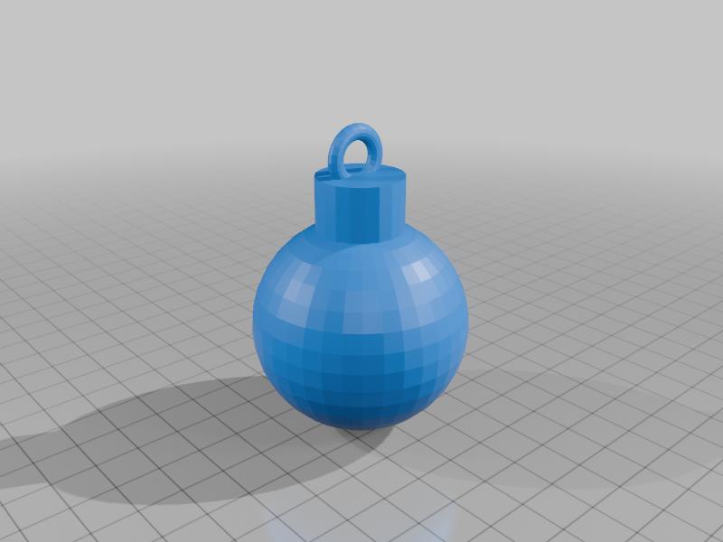 basic christmas ordamant 