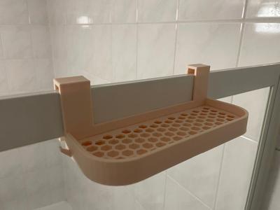 Shower soap holder 