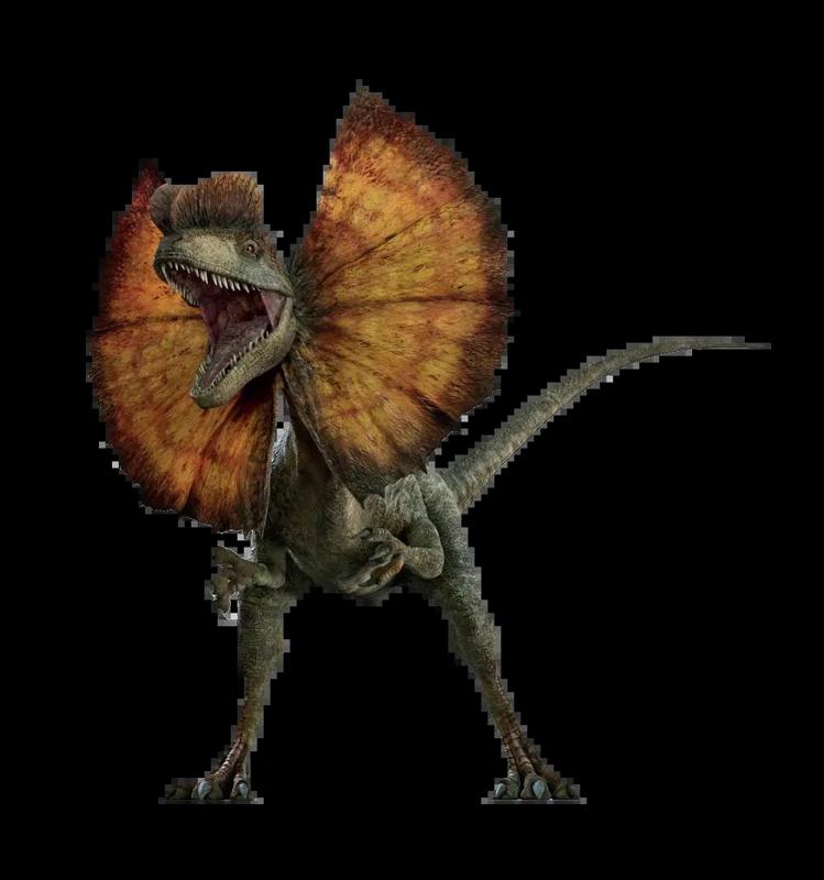 Dilophosaurus - Jurassic Park ( Hueforge )