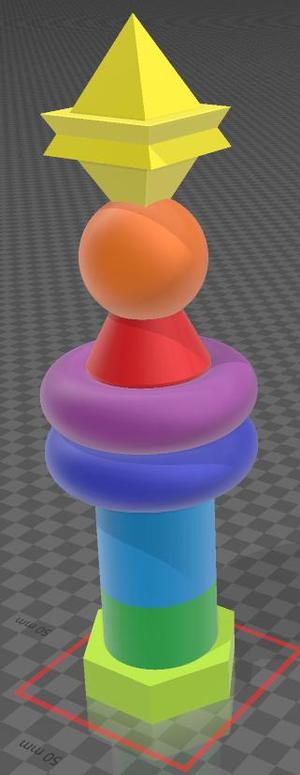 torre de colores