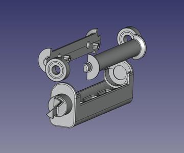 MK3 MK4 Filament Roller