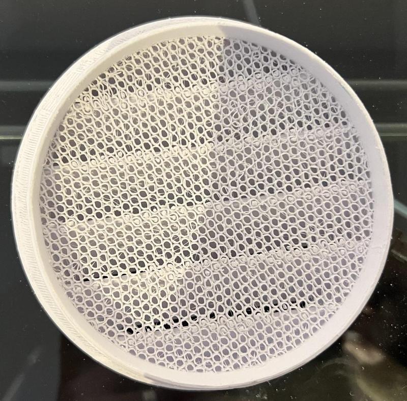 Lüftungsgitter für Abluftventilator