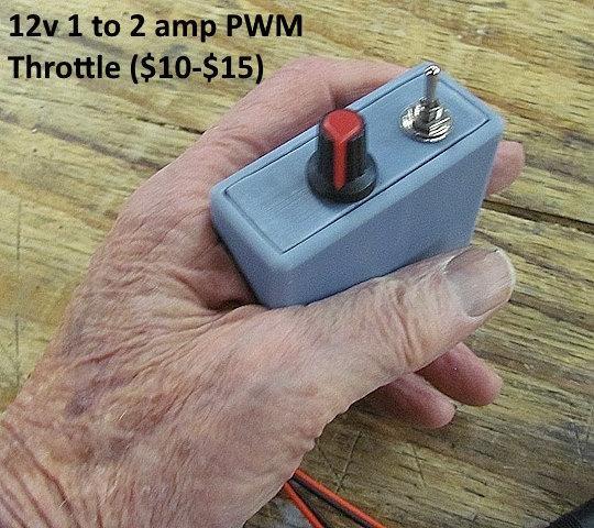 12v PWM DC Train Throttle (2 amp--$4 to $15).....