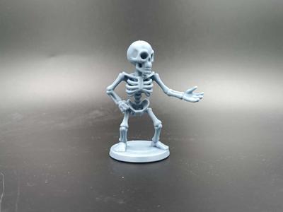 Simple Skeleton Figurine