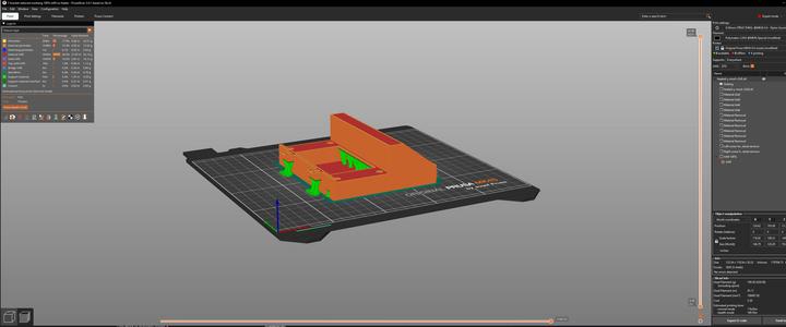 Heated Dry Box Y bracket