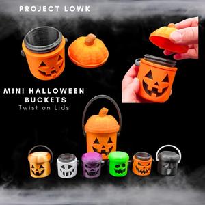Mini Halloween Buckets | Mini Buckets | Spooky Christmas Ornaments | Halloween Decor | Mini Stuff | Halloween | Pen Holder