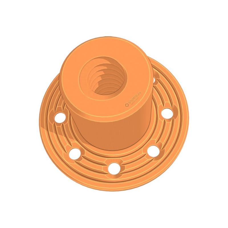 Nut RH ADHM FLN BU02.00x00.125x01.25 - SPN-NUT-0104