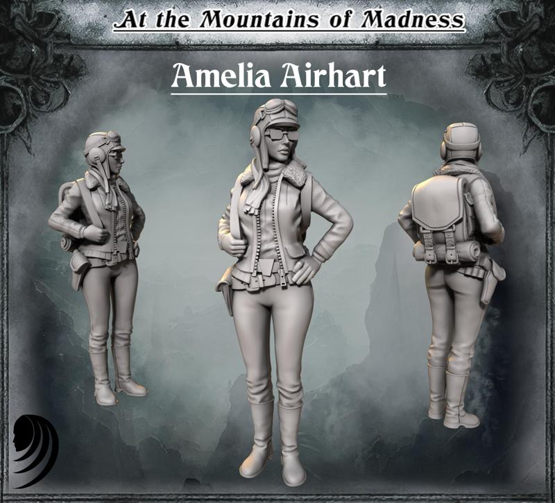 Amelia Airhart - At the Mountains of Madness Campain