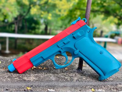 CZ85 Combat Pistol Toy Gun Czech CZ85 Pistol Toy Model