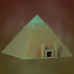 Ancient Egyptian Pyramid | A Mini 3D World