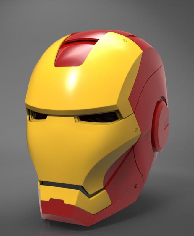 Iron Man's Mark III Helmet - Marvel
