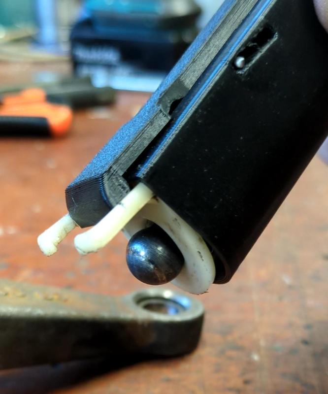 Discovery 2 clutch slave rod clip install tool