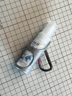 Disinfectant spray holder