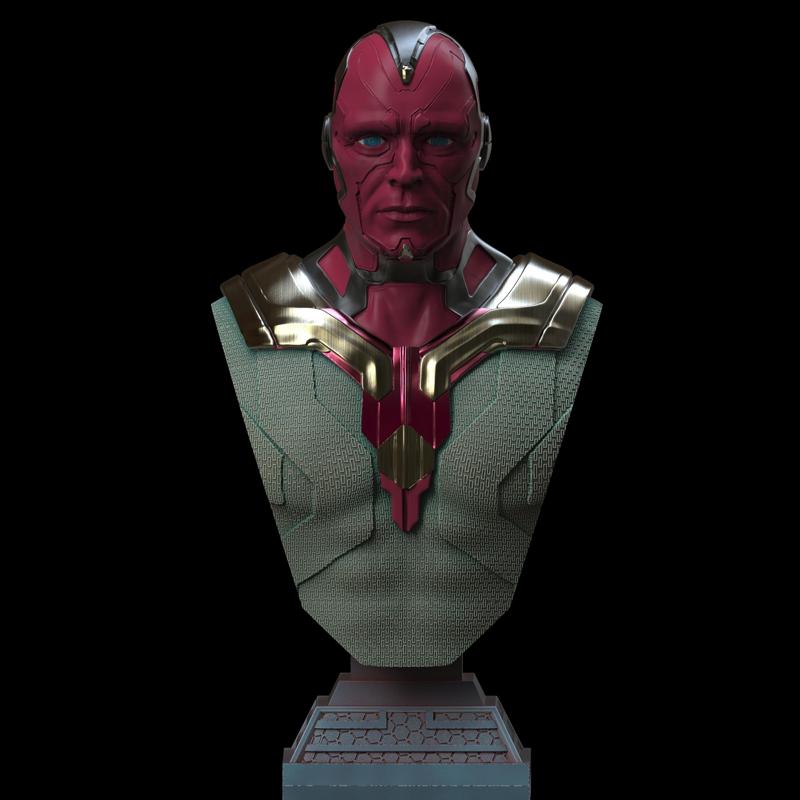 Vision Bust (Pre-Supported)