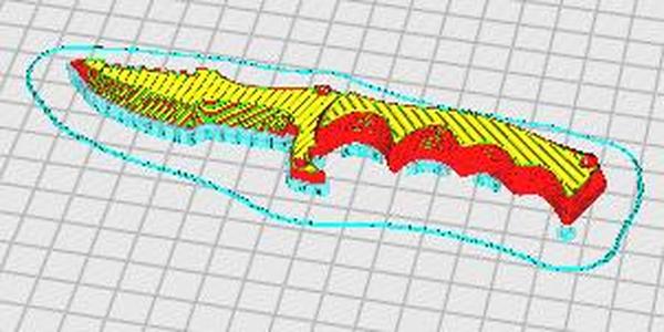cool huntsman knife (ready to print)