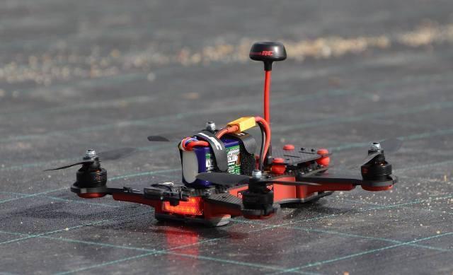 Vortex250Pro Spektrum Satellite RX Mount