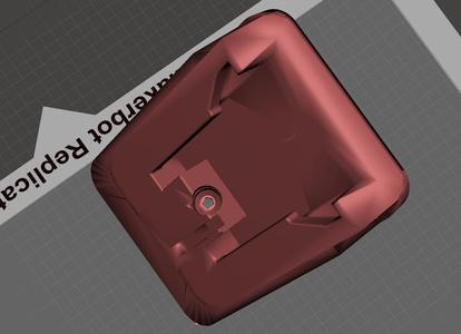 M18 angled wall mount with 11mm  drive hole