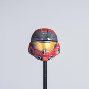 Halo helmet Mark 7 with base