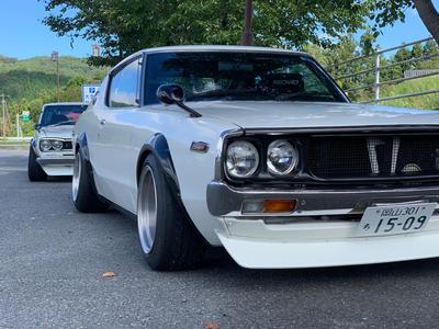 1972-1977 Skyline  fender mirror base