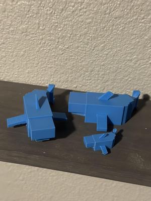 Minecraft Shark Family