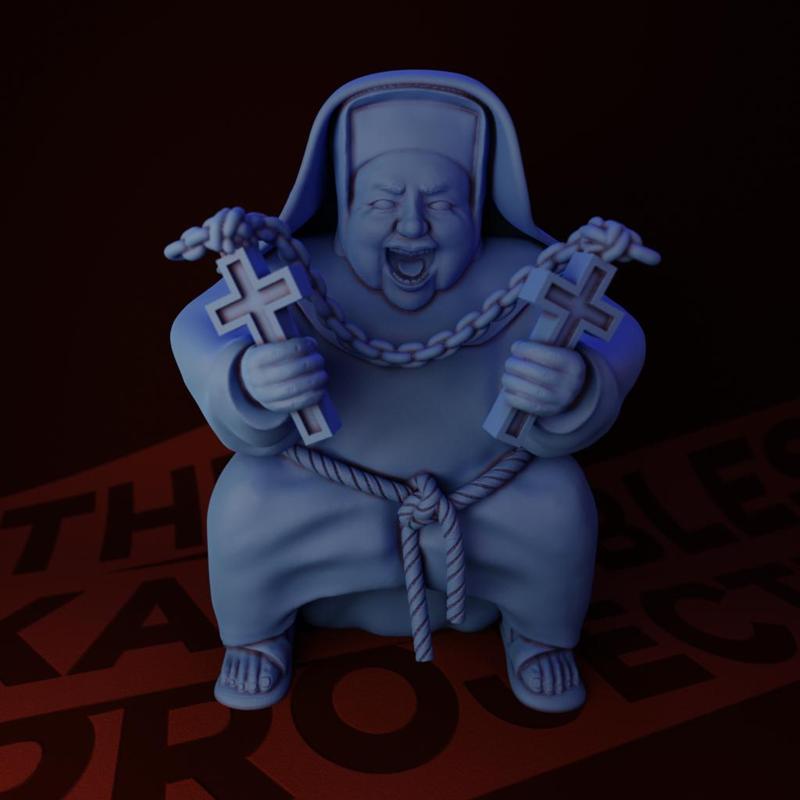 A Giant Cleric  Nana Nunchuks 