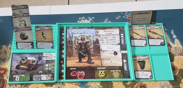 Waste Knights 2nd Edition Player Dashboard