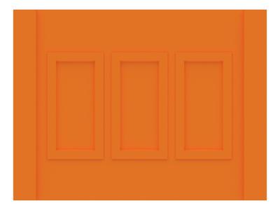 Scale Modular Building With Single Hung Windows