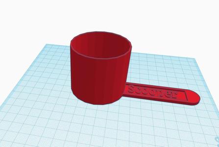 scooper cup tool