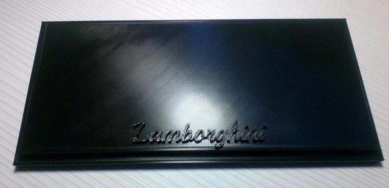 Scale 1:32 cars expositor logo Lamborghini
