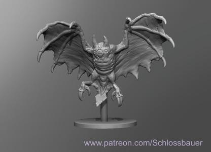 Bat winged devil