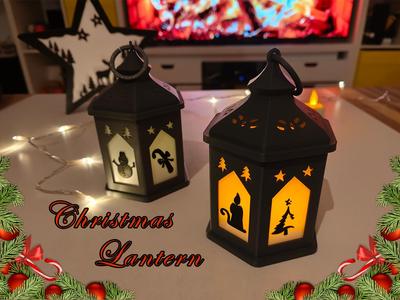 Christmas Lantern for LED tealight