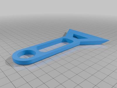 the scraper without the name on it