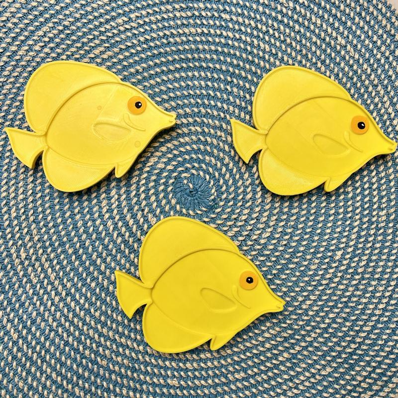 Tang and Pufferfish Reef Fish for Giant LEGO Wreath