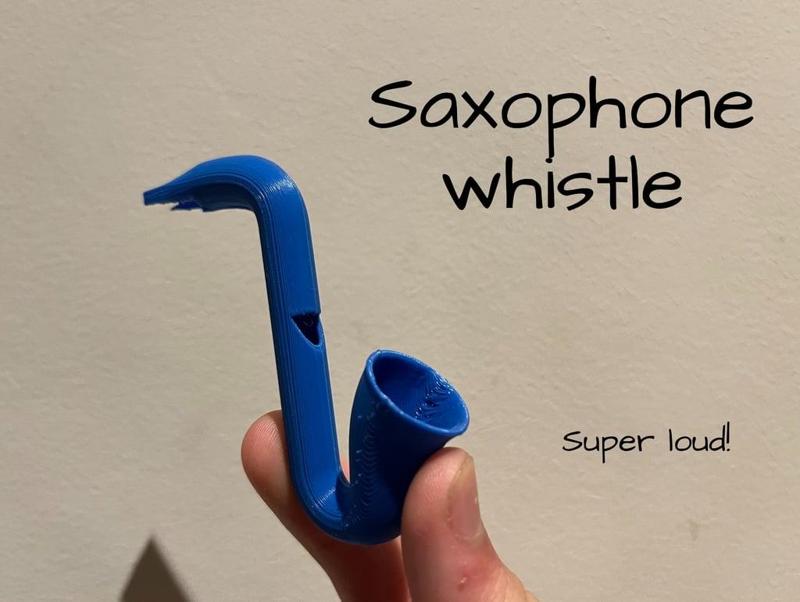 Saxophone whistle