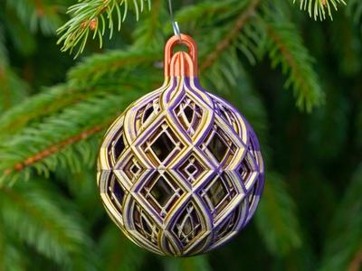 Christmas Ball - Medium Diamond Lattice