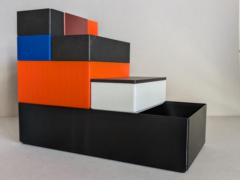Stackable boxes