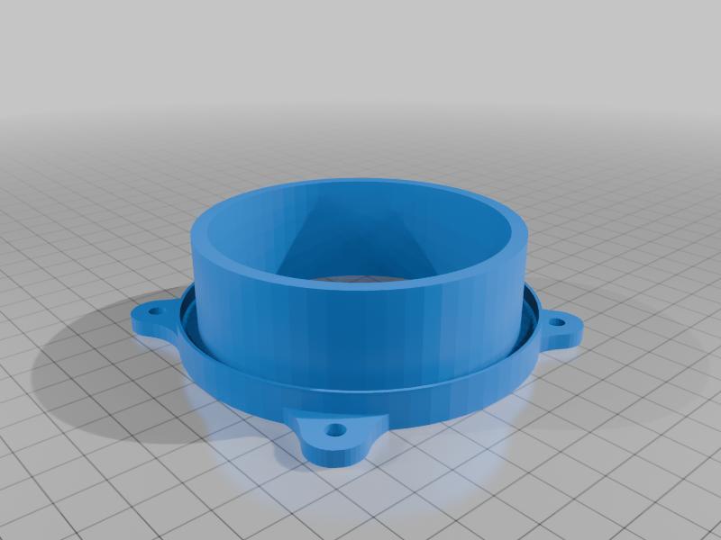 120 mm fan to 80 mm pipe