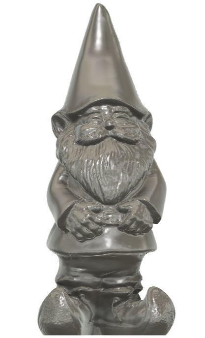 Garden Gnome, Standing and Happy