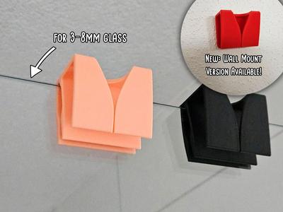 Design Towel Holder/Hook for Shower Glass / Wall