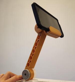 Cellphone holder for multifunction arm system smartphone bracket
