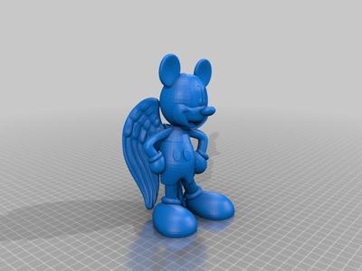 Angel Mickey Ornament