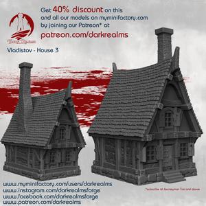 Dark Realms Vladistov Market Town House 3