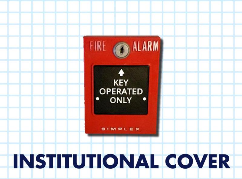 Institutional Cover for Simplex 4251-20 Fire Alarm Pull Station