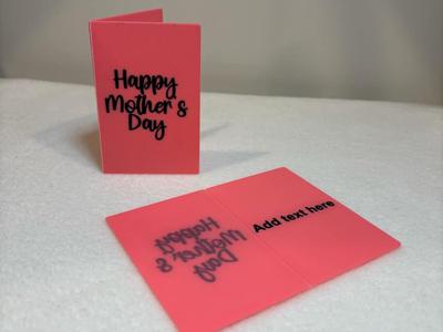 Happy Mother's Day Card Customizable inside