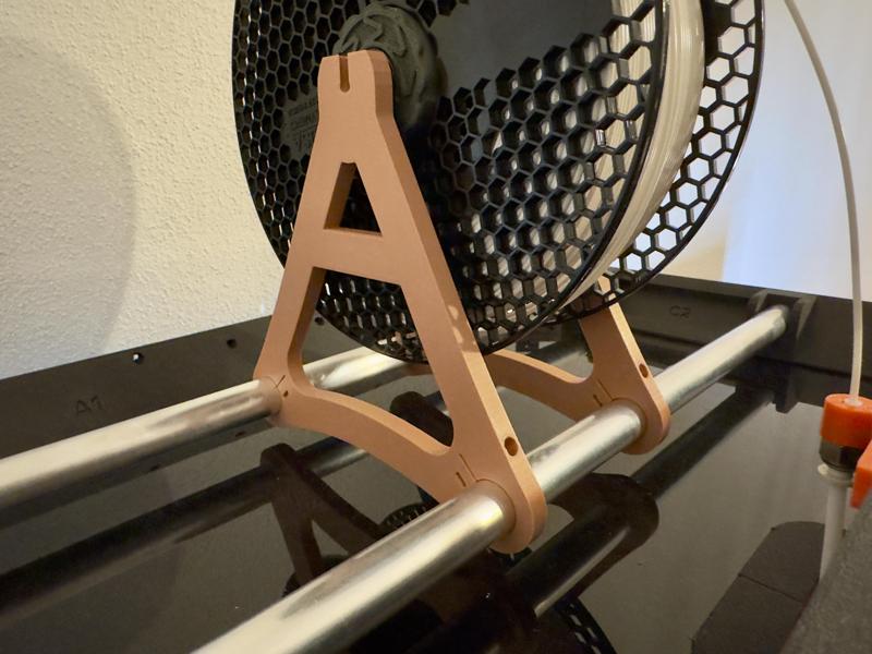 Spool Rewinder Stand Bolt Mounted