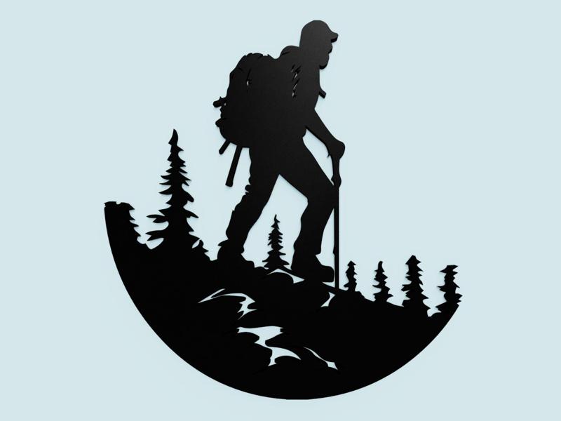 Hiking Decoration